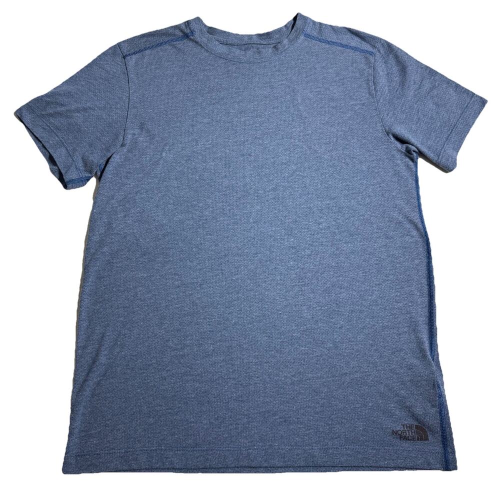 The North Face FlashDry T-Shirt Men’s Small Blue Athletic Performance Tee S/S
